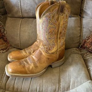 Justin square toe boots